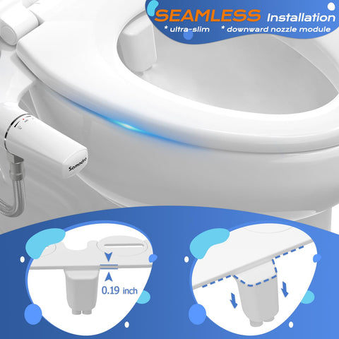 SAMODRA bidet pressure control lets you customize cleaning strength