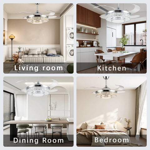 SAMPHON dimmable LED lighting adapts from warm to cool tones.