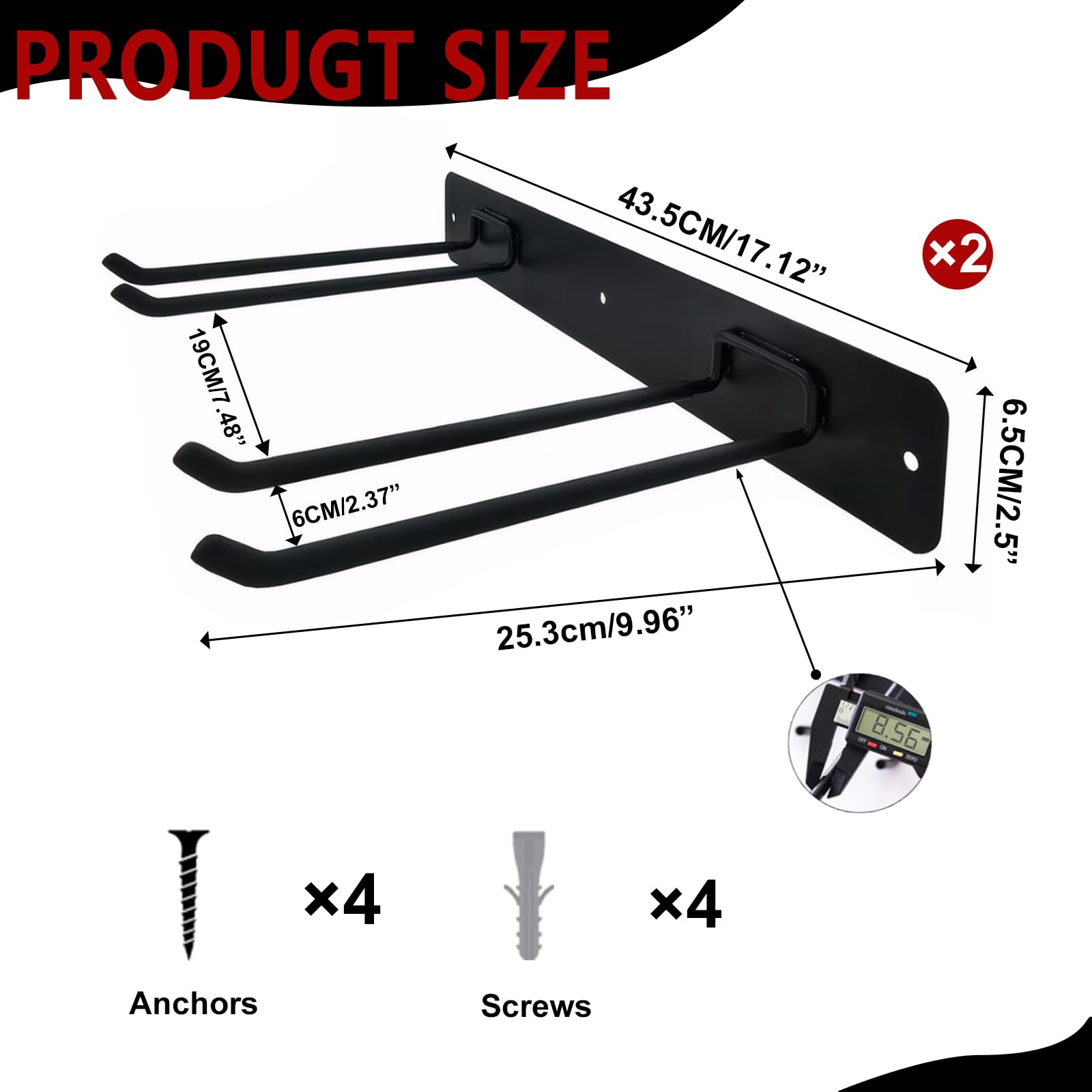 SAMRELAX garage wall mount tool organizer safely holds tools for quick access.