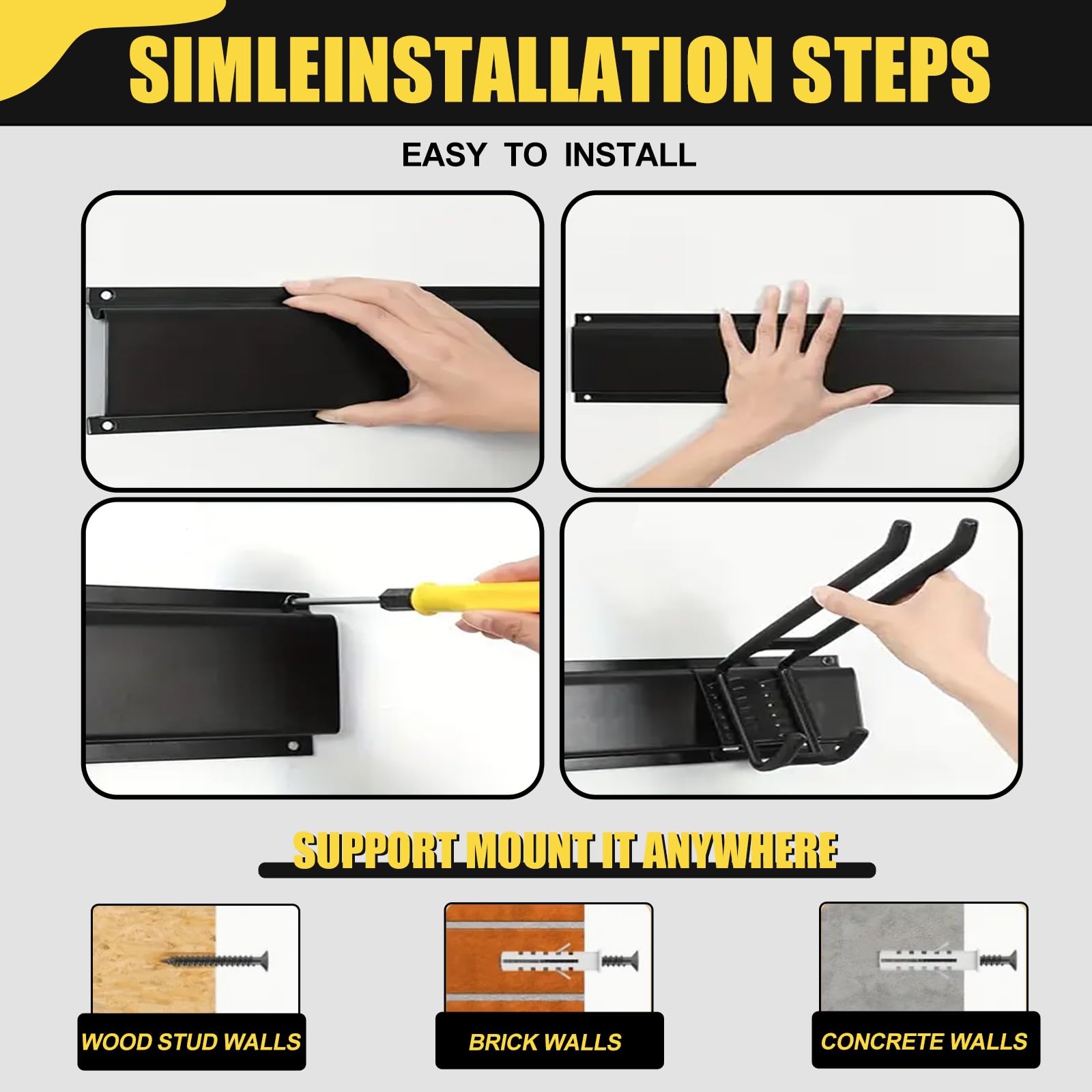 SAMRELAX rustproof coating protecting the rack in humid spaces