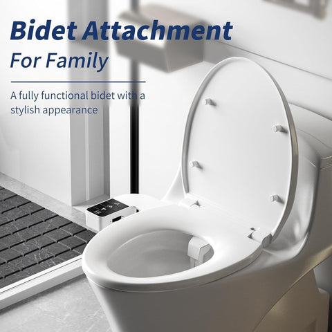 SAMSICHI bidet attachment front and rear wash for versatile hygiene.