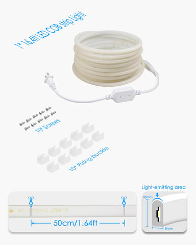 Samsion accessory kit with clips and screws for quick install