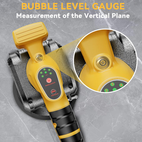 Samvinor five-speed control adapts to tile size and thickness.