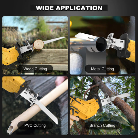 Samvinor tool-free blade change enables fast setup.