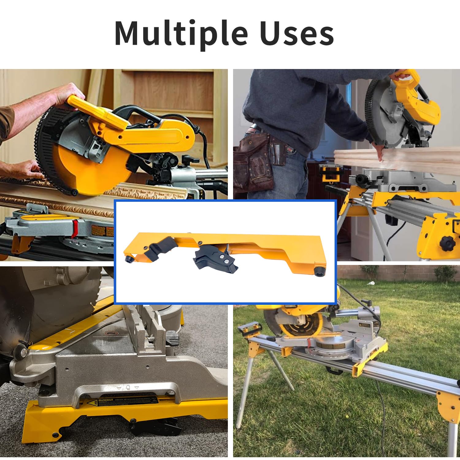 Sanbaiyi quick-mount system reduces setup time between tasks.