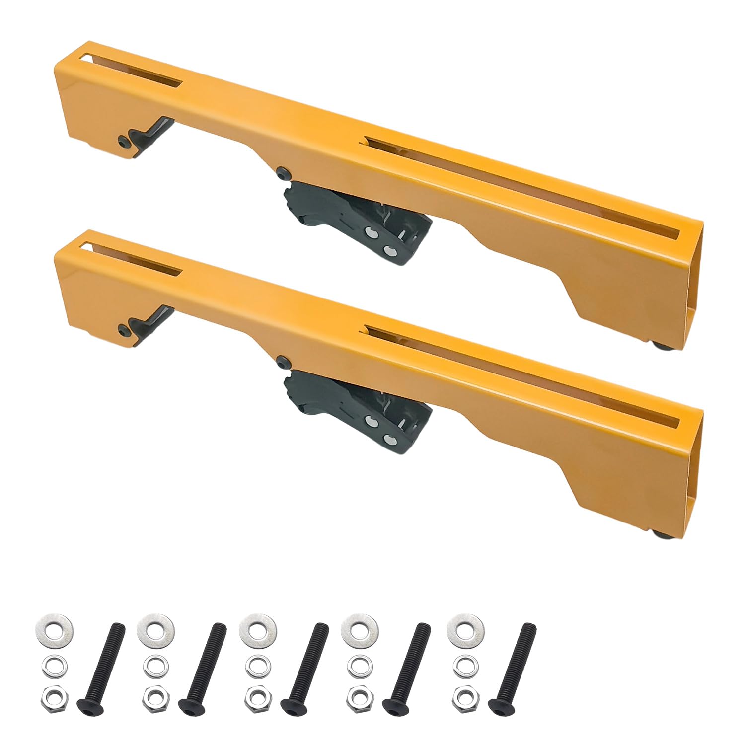 Sanbaiyi miter saw mounting brackets for secure tool setup with DW7231.
