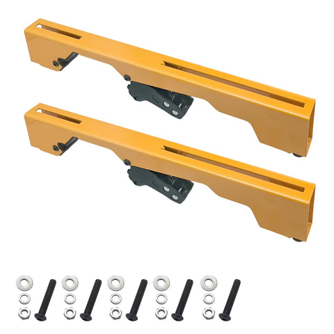 Sanbaiyi miter saw mounting brackets for secure tool setup with DW7231.
