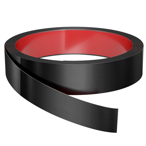 Sanbege wall trim peel and stick brushed black for a sleek edge.