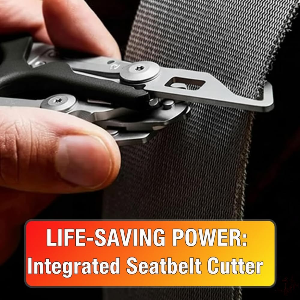SANBIAOPEN compact design fits in pocket or belt for rapid access
