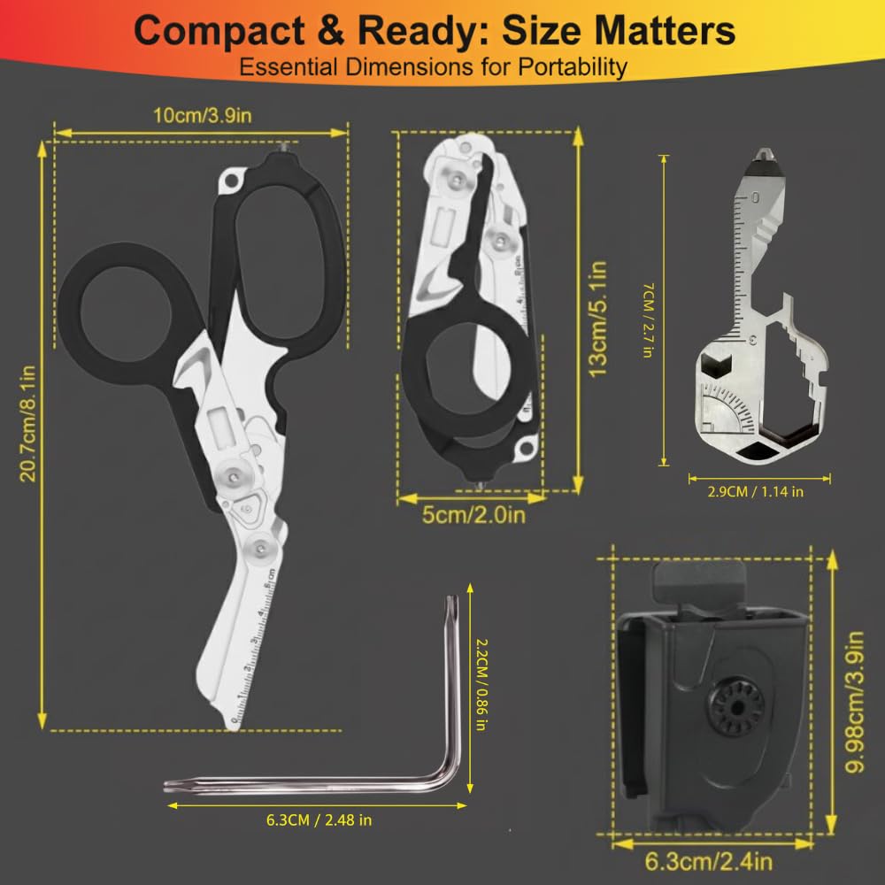 SANBIAOPEN stainless steel blades deliver precise cuts through bandages and fabrics
