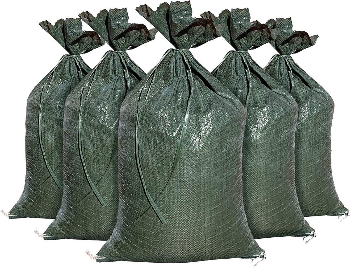 Sandbaggy empty poly sandbags with UV protection for outdoor durability