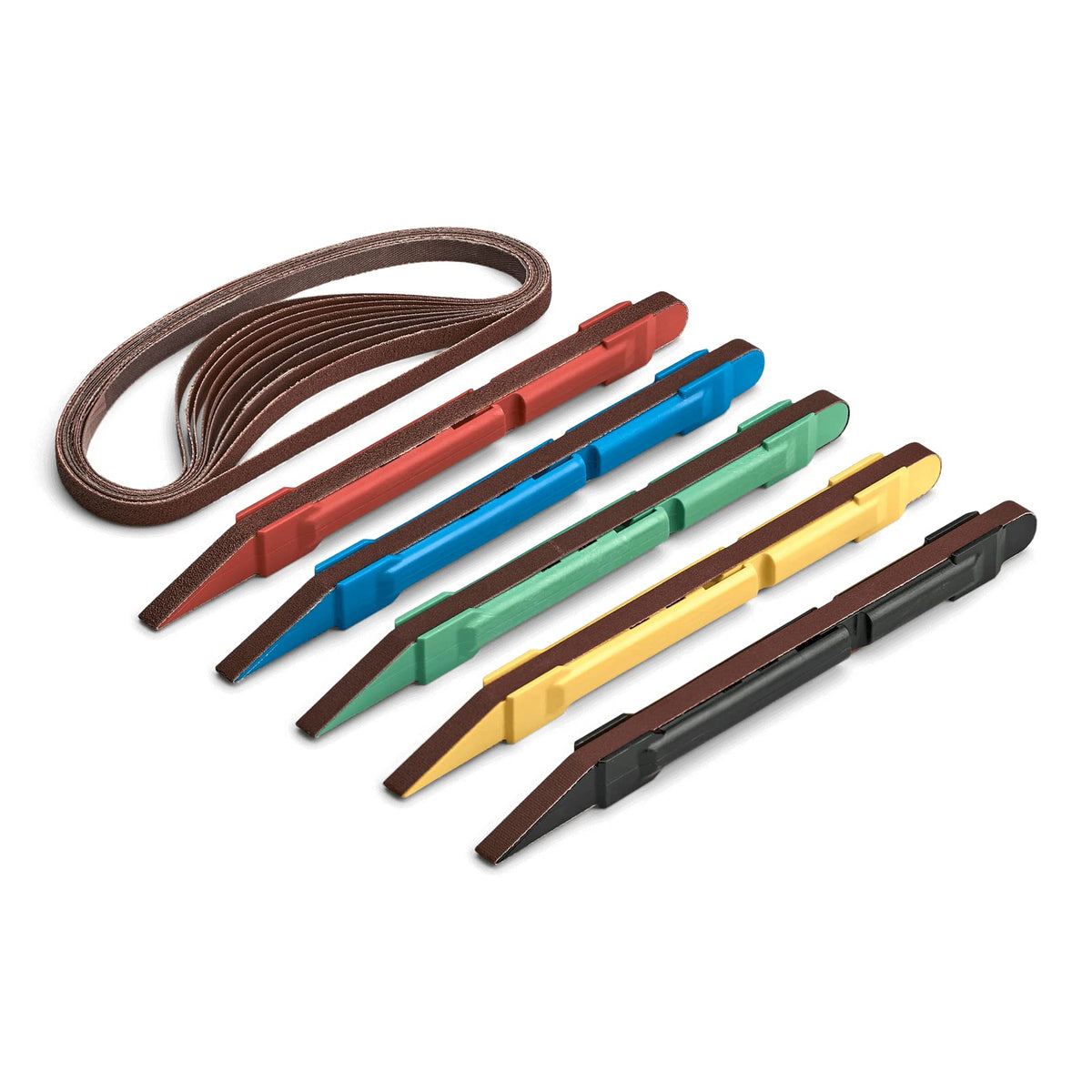 SANDING DETAILER 5-piece set for reaching tight corners with precision