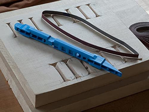 SANDING DETAILER flat and rounded ends expand sanding versatility