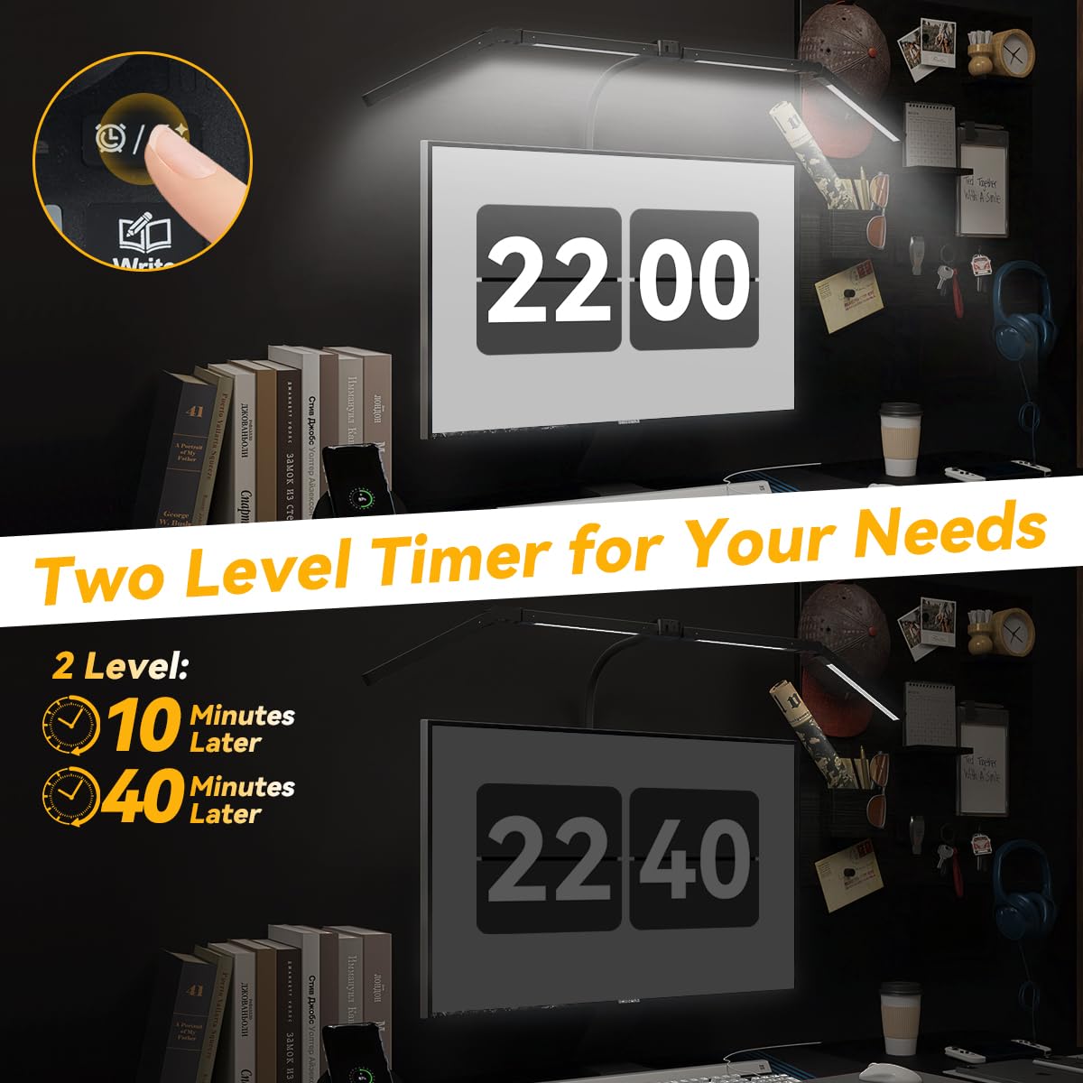 SANDROY VOLT stepless dimming and color temperature range from 3000K to 5700K.
