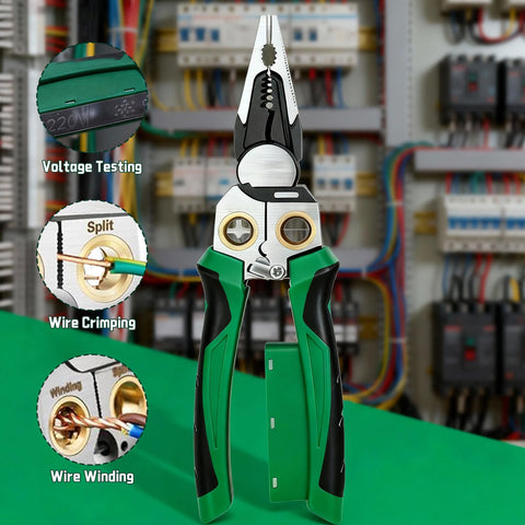 Sanfylikus heavy-duty carbon steel construction withstands tough electrical jobs.