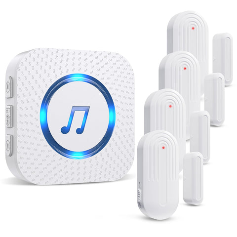 Sanjie door chime receiver unit provides reliable alerts across the home.