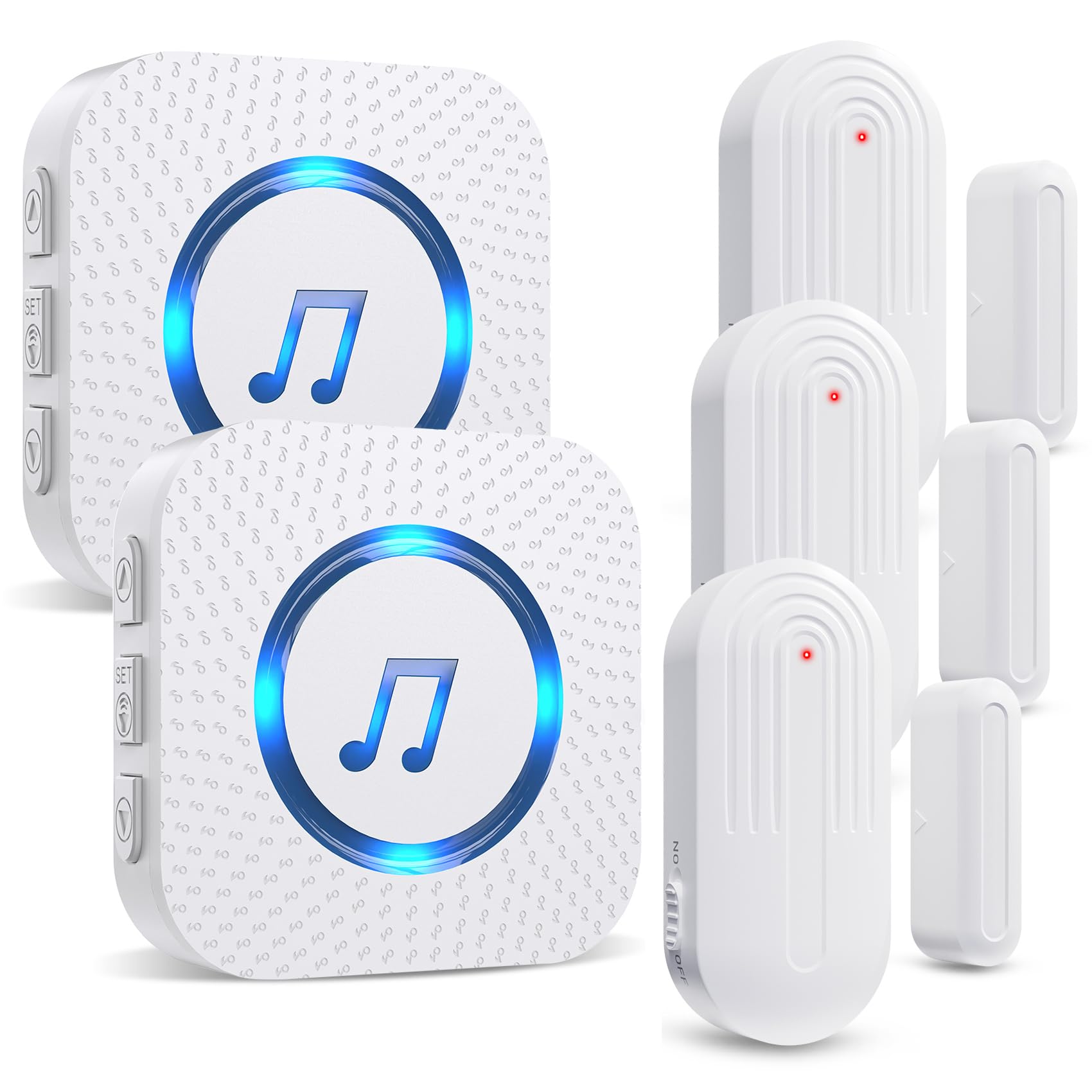 SanJie door chime kit for home alerts and business entrances.