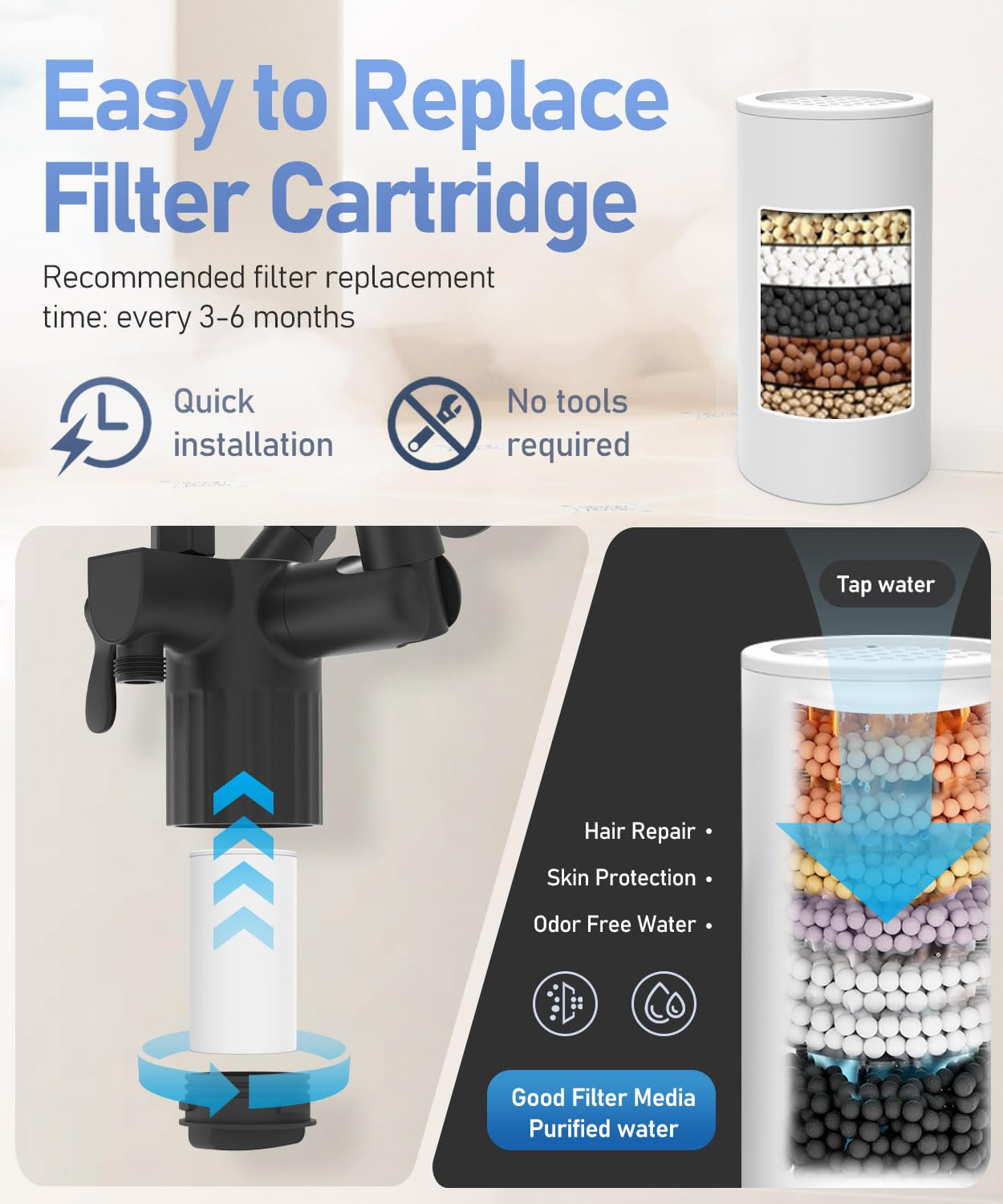 Sankecao handheld spray attachment for precise rinses and targeted flow