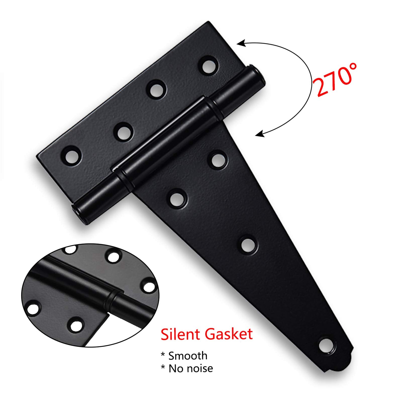 SANKINS 10-inch gate handle pull with vintage flair