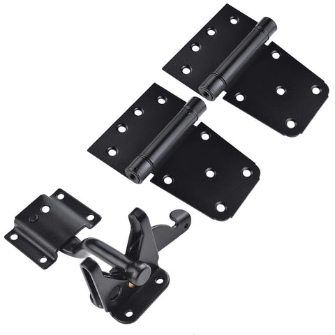 SANKINS spring gate tee hinges 3-5inch with adjustable tension for smooth closing