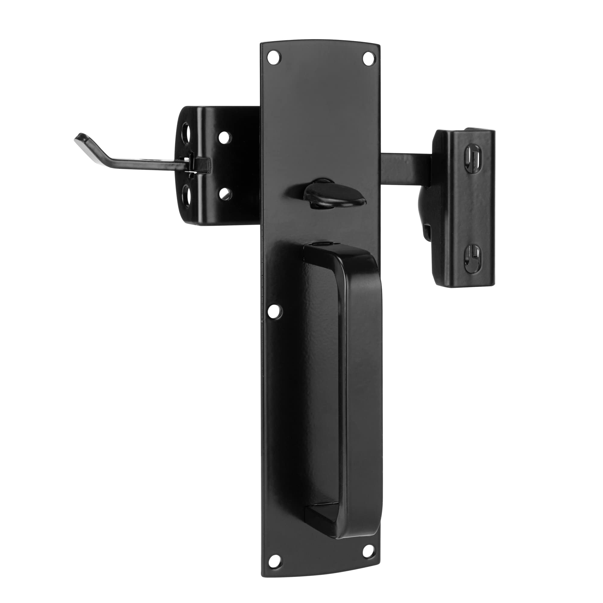 SANKINS thumb latch kit front view for reliable outdoor gate hardware