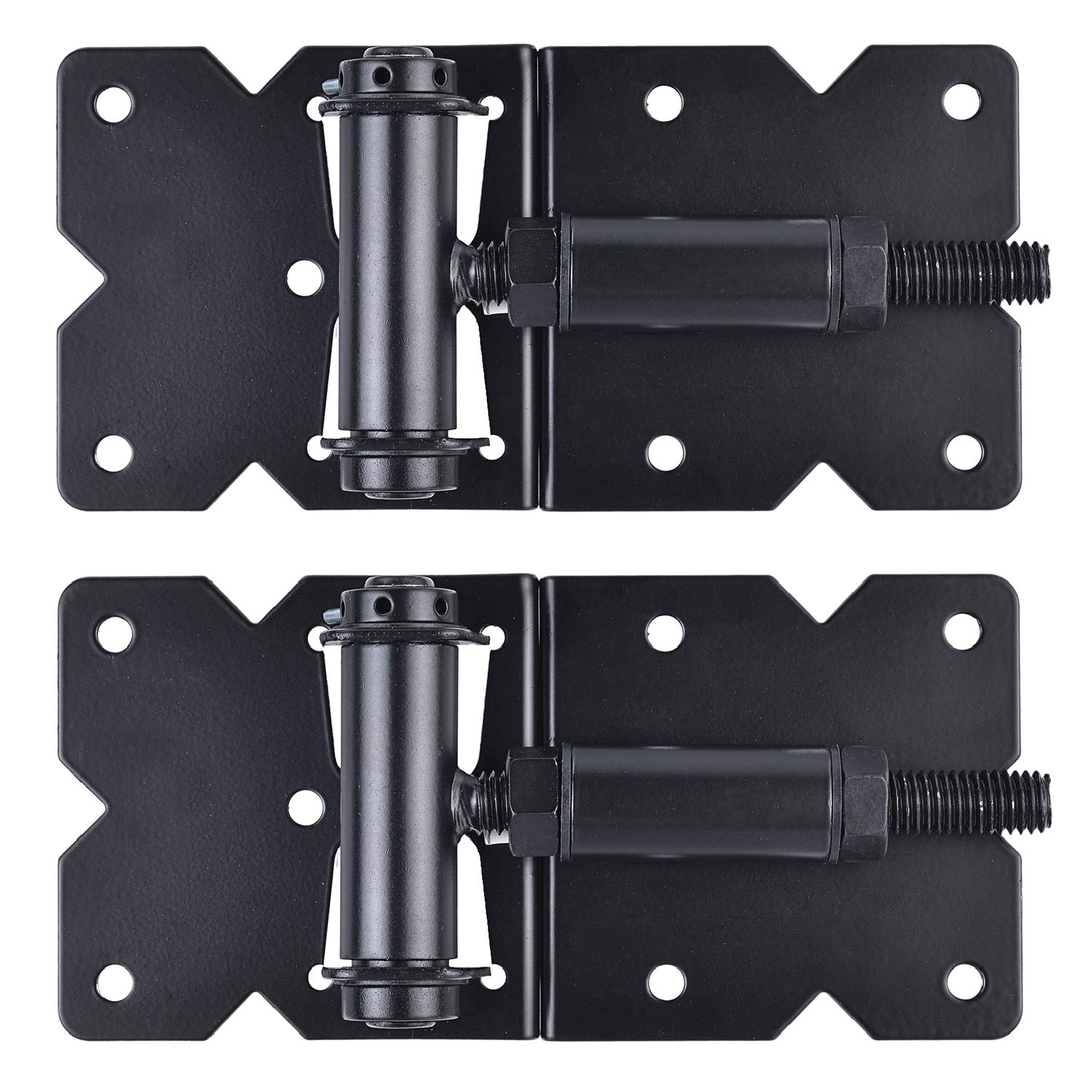 SANKINS vinyl fence screws included with hinges simplify installation.