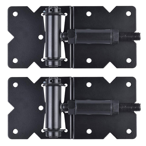 SANKINS vinyl fence screws included with hinges simplify installation.
