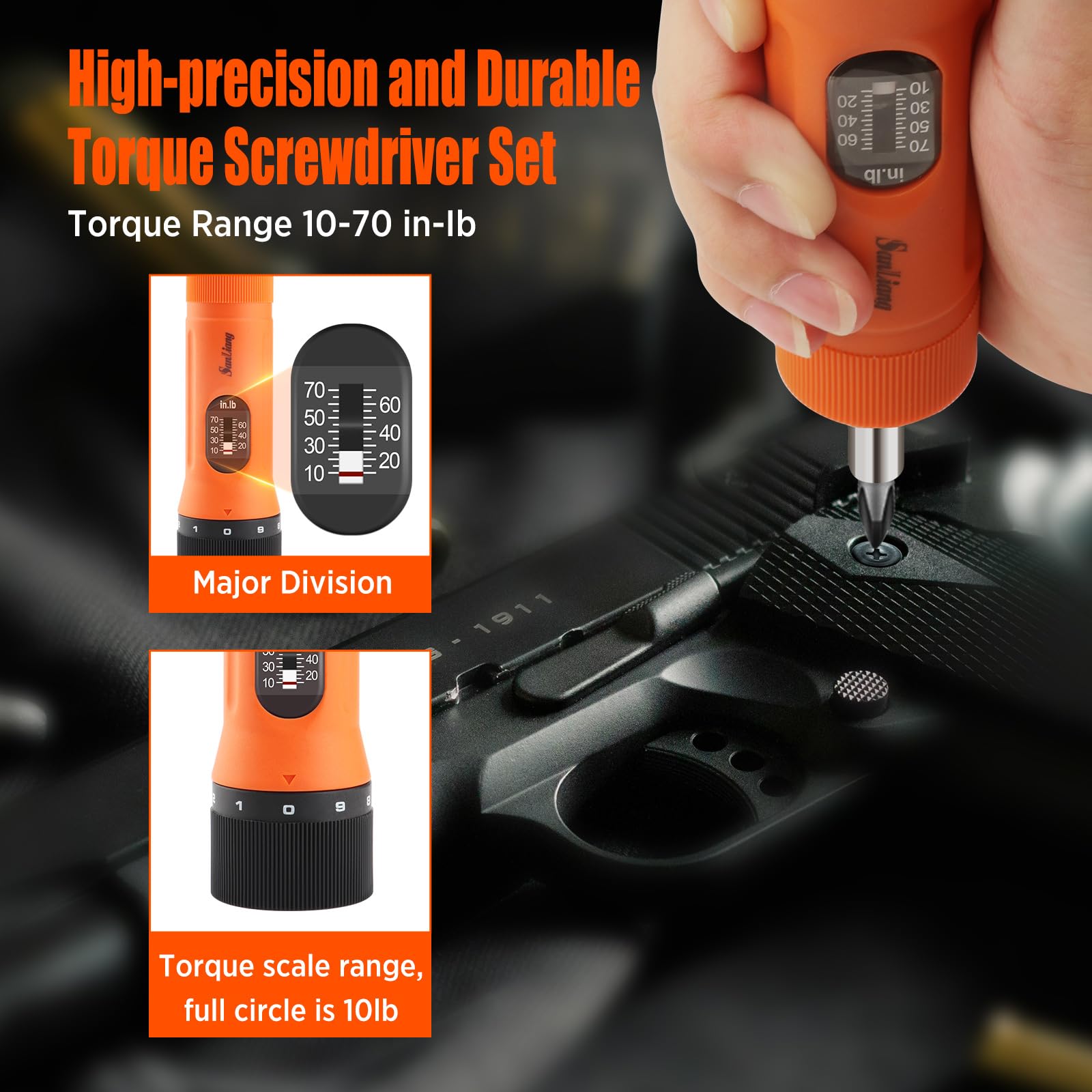Sanliang S2 steel bits offer high wear resistance for durable performance.
