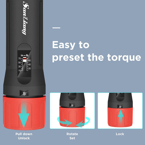SanLiang torque screwdriver bike repair use highlighting reliable maintenance and mounting tasks.