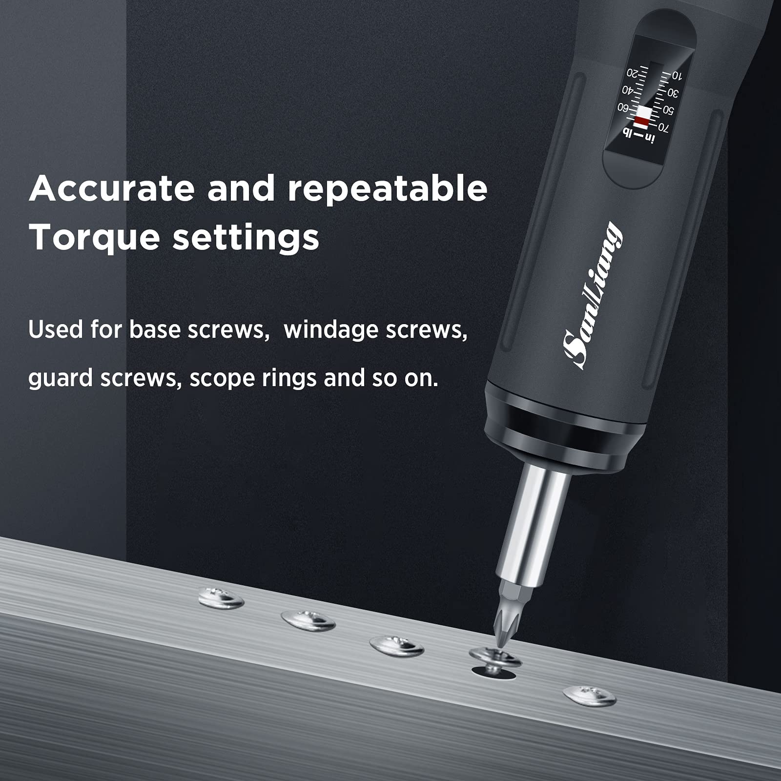 SanLiang torque screwdriver durable material ensures long-lasting performance under regular use.