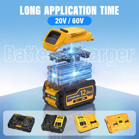 Sanltrinuvial 12000mAh battery for DCB206, dependable power.