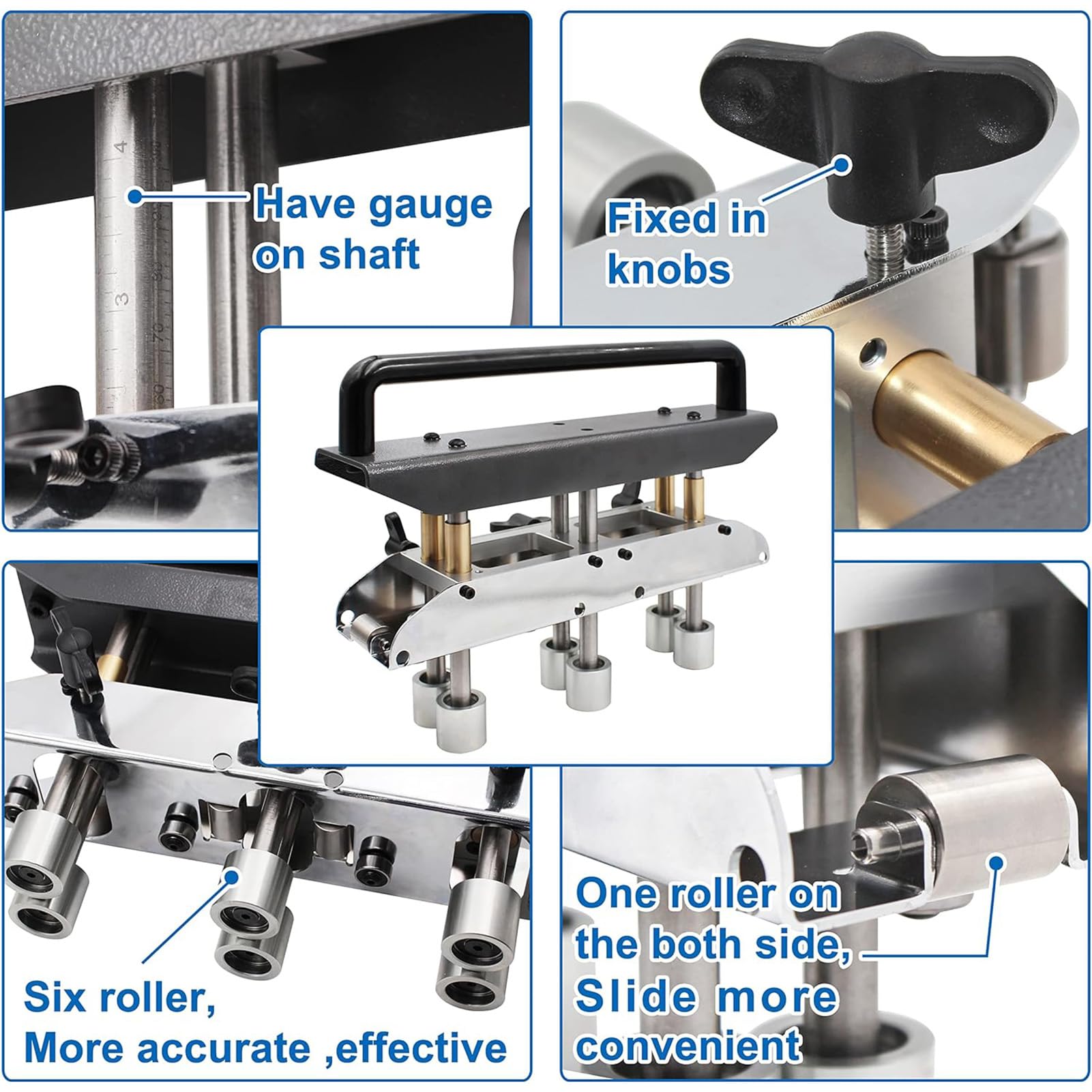 Sanpyl 3-station edge roller side view steadies large radius sheet metal work