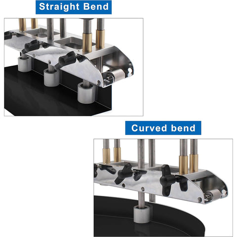 Sanpyl edge roller V-shaped clamp supports accurate material capture