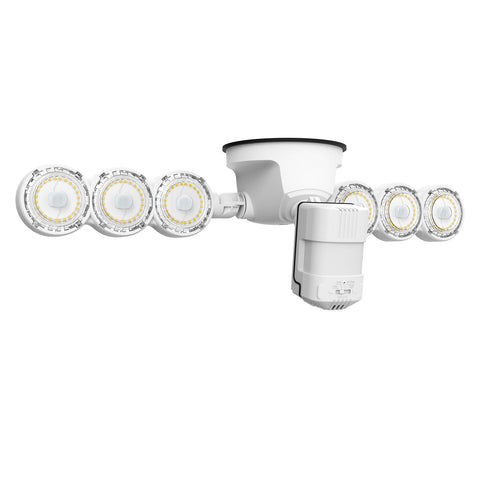 SANSI 45W motion sensor outdoor light with wide-angle coverage enhances yard visibility.