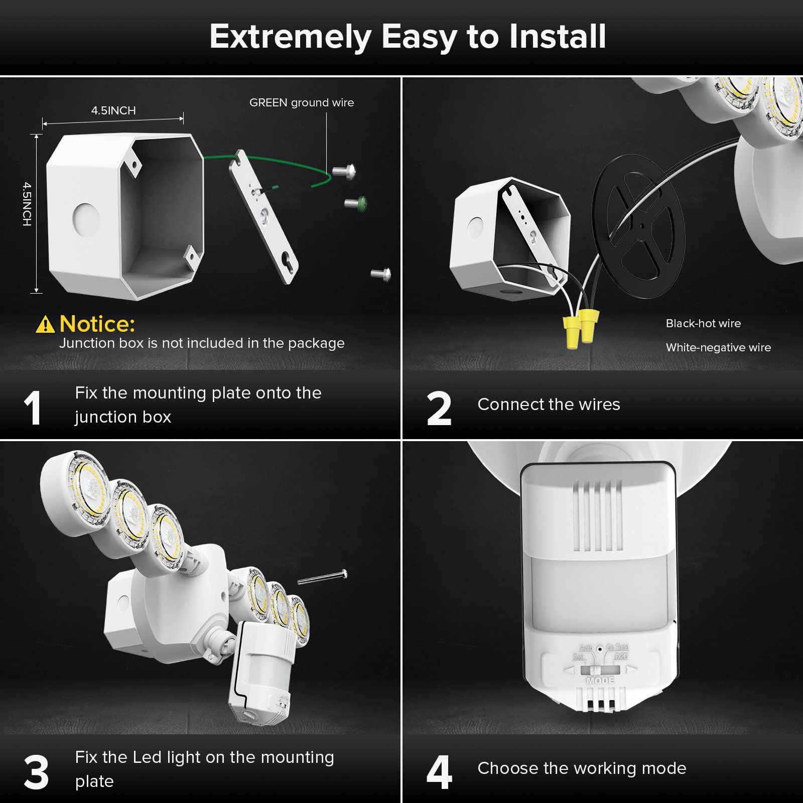SANSI ceramic cooling system helps maintain performance and longevity.