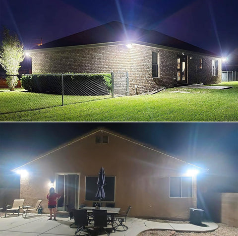 SANSI entryway illumination improving safety and curb appeal.
