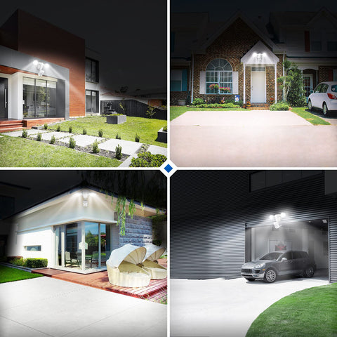 SANSI modern design enhances curb appeal while improving security.