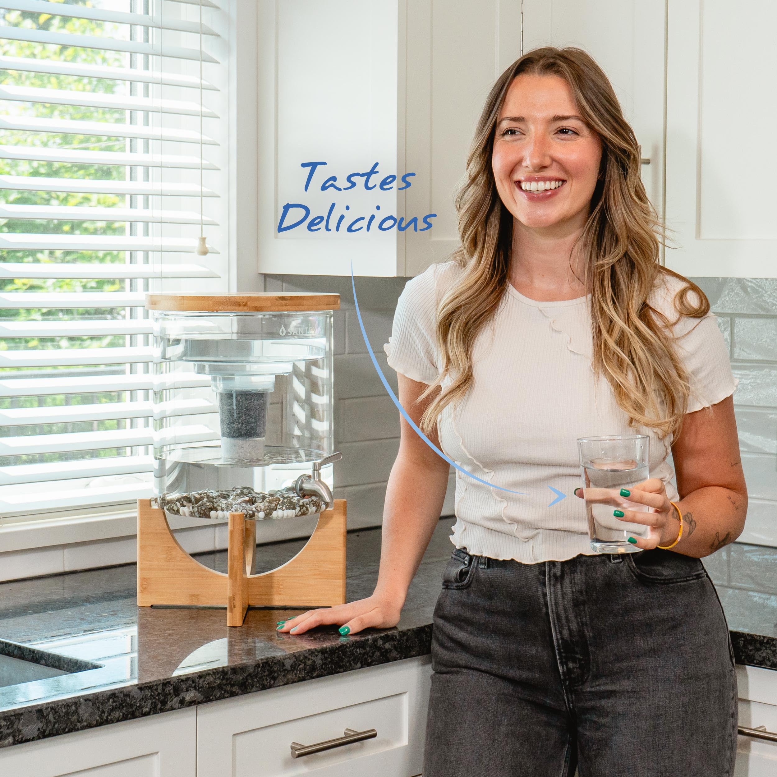Santevia alkaline water boosts pH for smoother taste