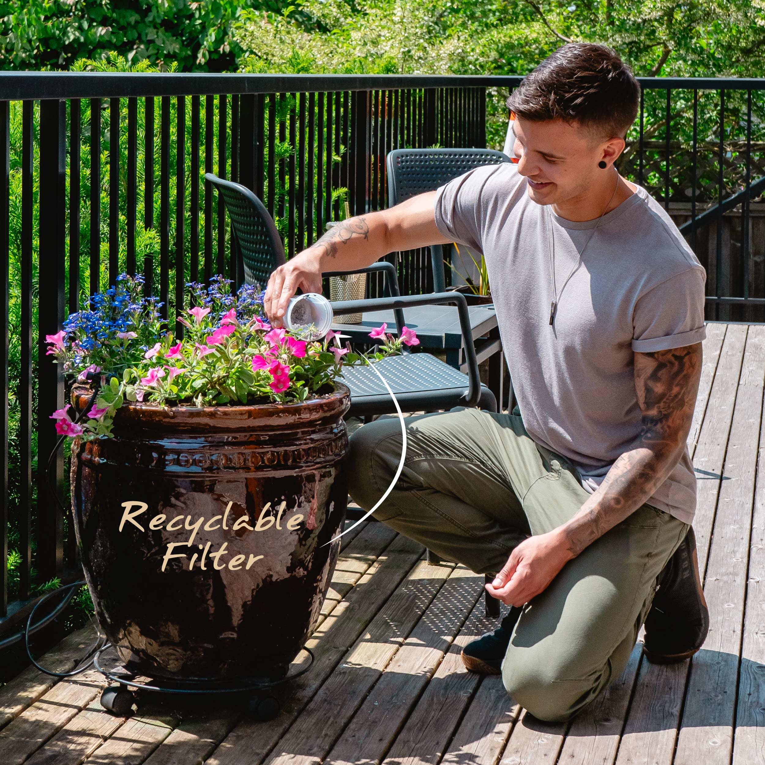Santevia MINA filter replacement easy to install and replace