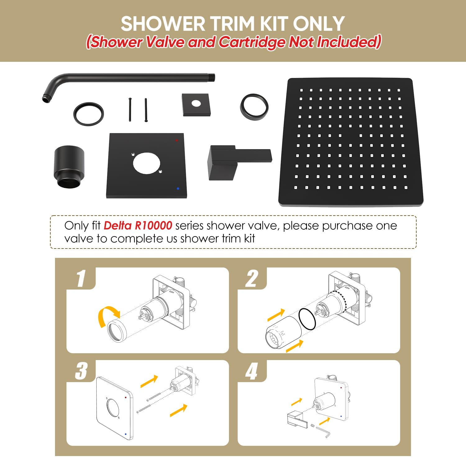 SANTONIC corrosion-resistant trim resists daily wear while staying stylish.