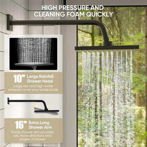 SANTONIC single-handle control for easy temperature and flow.
