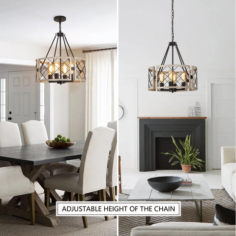 Two-part chain enables flexible installation on varied ceilings for SANTOSTOCK D19.