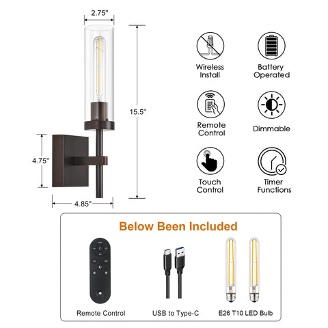 Durable metal body with glass shade for durability and clear light