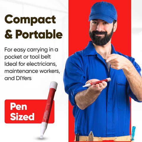 Santronics 3115 non-contact-safety enables safe readings without touching.