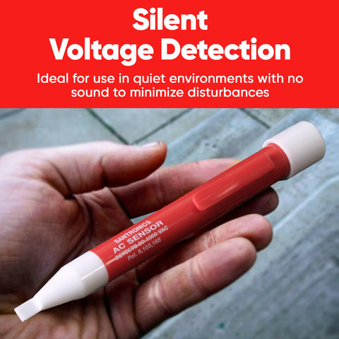 Santronics 3115 silent-voltage-detection ideal for quiet environments.
