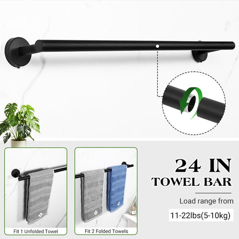 SAOCOOL dual toilet paper holders keep essentials within easy reach.