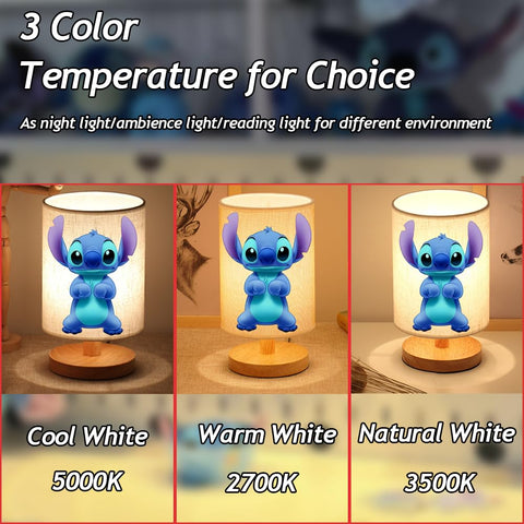 Sapouni LED touch-control table lamp lets you switch color temperatures instantly