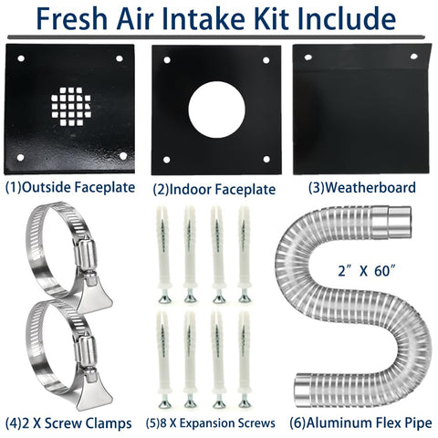 SARANICE rust-resistant vent kit with durable exterior finish