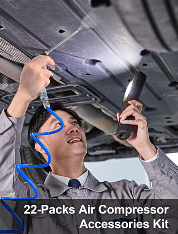 SARDVISA tire chuck and inflation needle enable accurate tire inflation.