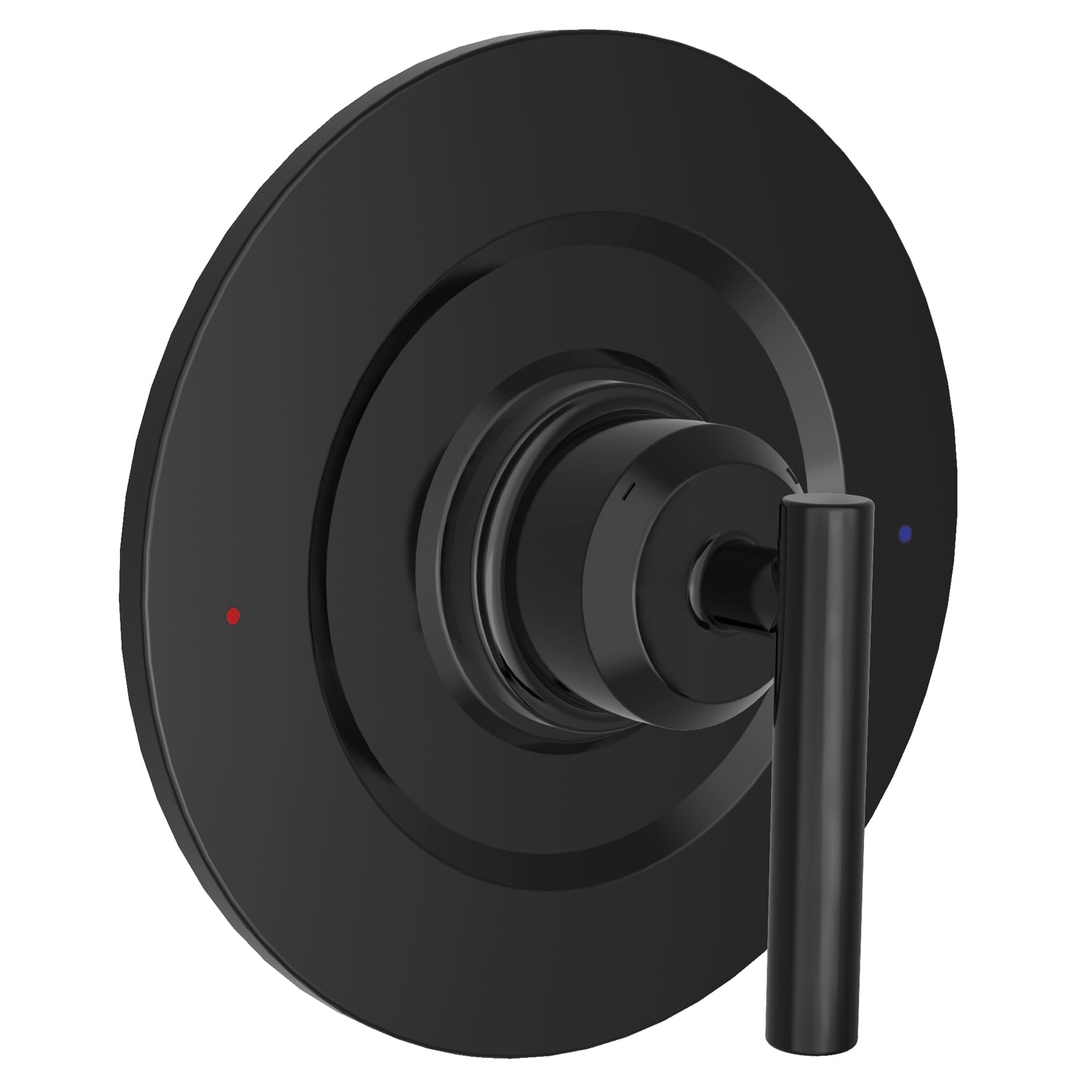 Saree T2901BL matte black shower handle ready for Moen Gibson trim retrofit